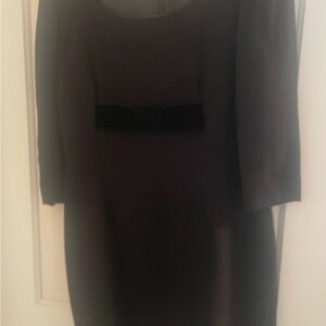 Talbots Black Long Sleeve Dress